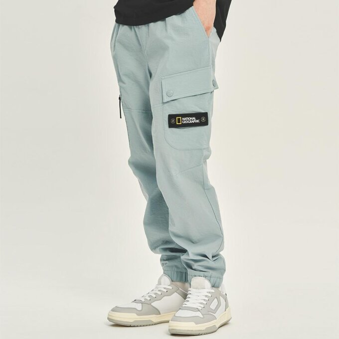 [공용]디머 우븐 TRAINING SET L/PANTS N231UPT090(MOURNING GREY)