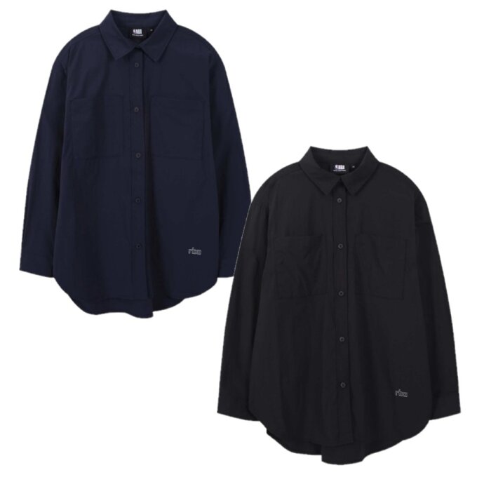 여성 나일론 셋업 셔츠 N262SH731P