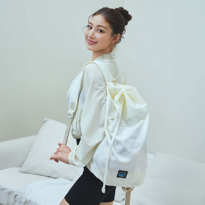 라이트 메쉬 백팩 16L 아이보리 (B6SUABG006IVR)