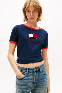 여성 노벨티 링거 티셔츠 T32G1TTO48TWT1C1G 