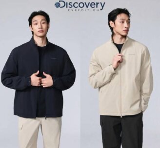 디스커버리 26FW 남성 하이넥 블루종 자켓 DMJK27064