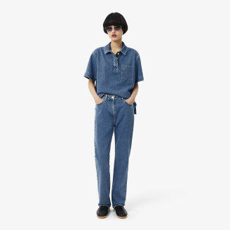 26SS 라코스테 여성 스트레이트 데님 팬츠 HF6800-56G 36L