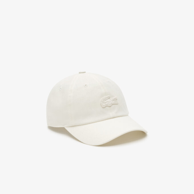 26SS 라코스테 여성 린넨 볼캡 RK226E-56G 056