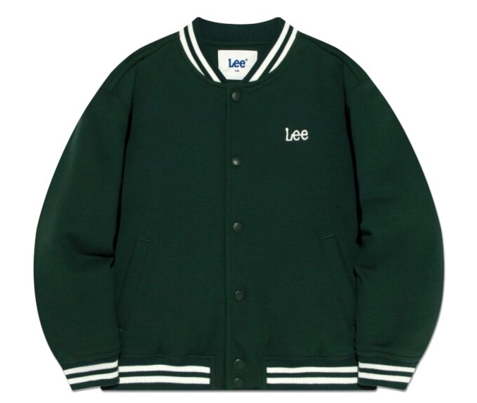 키즈 라이트 패딩 바시티 점퍼(LK2501JU04)GN