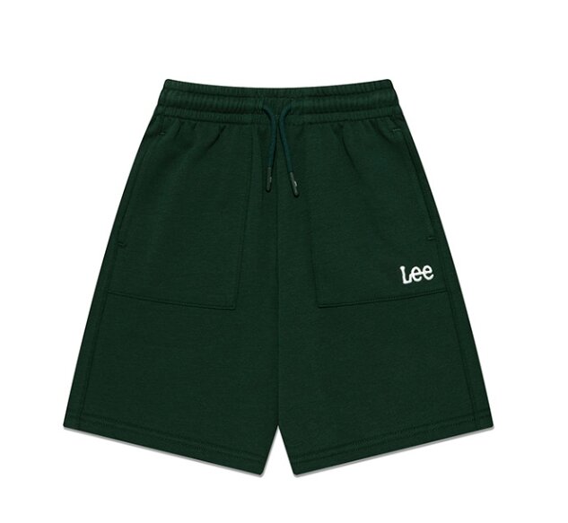 키즈 베이직 4부 저지팬츠(LK2502SO04)GN