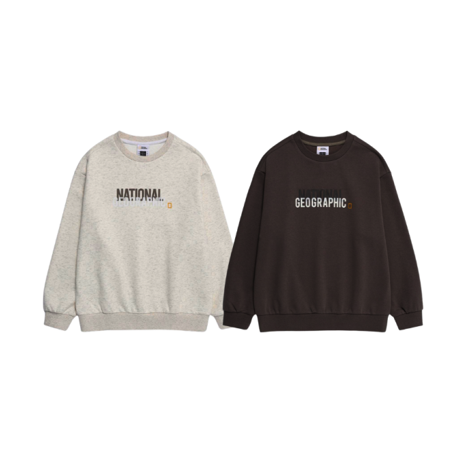 KIDS 빅로고 맨투맨 K263USW010