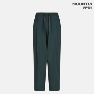 여성 여름 8부 데일리 카프팬츠#4 다크그린