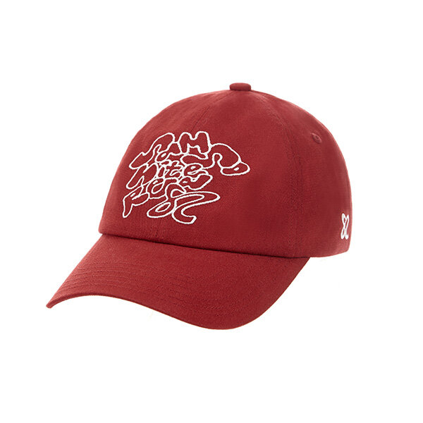 [쌤소나이트RED] 그래픽 EMB 볼캡 BURGUNDY UV660002