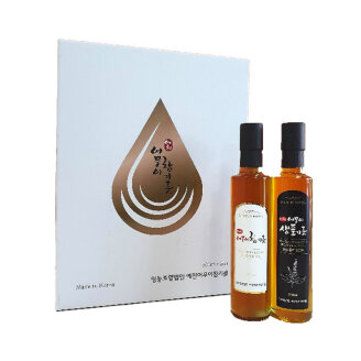 예천 어무이 국산 참기름 특선1호 선물세트(참기름300ml+생들기름300ml)