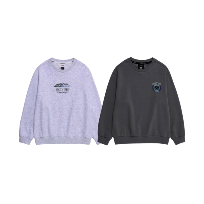 KIDS 어드벤처 그래픽 맨투맨 K263USW210