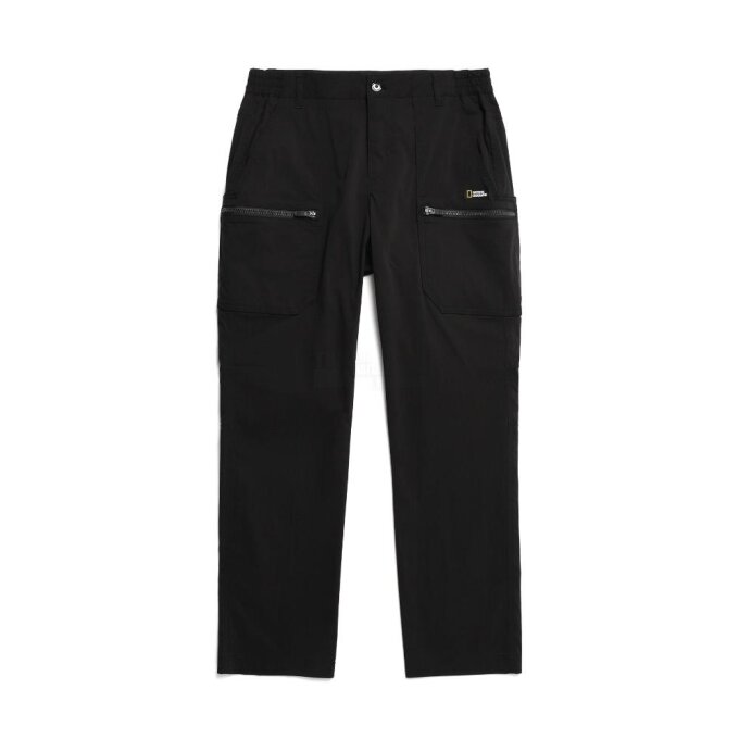 여성 9부 스트레이트핏 L/PANTS  N231WPT030 (CARBON BLACK)