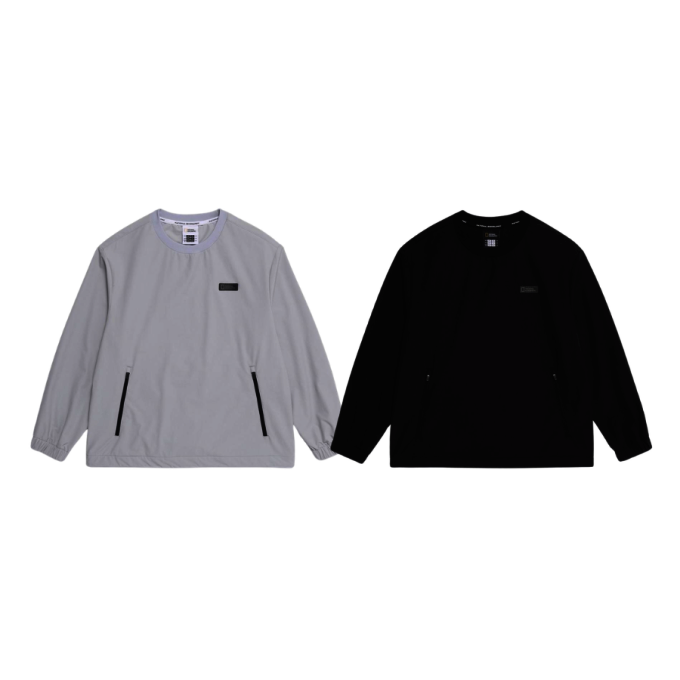 KIDS 어드벤처 우븐 스트레치 맨투맨 K263USW220