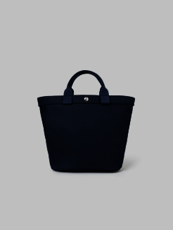 Less Bag_4 솔리드 토트 M - 네이비 BE64D3M13R