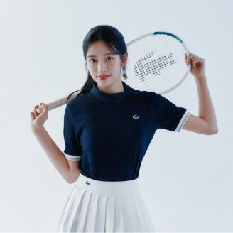 26SS 여성 테니스 대각선 지퍼 카라 폴로 셔츠 PF951E-56G HDE