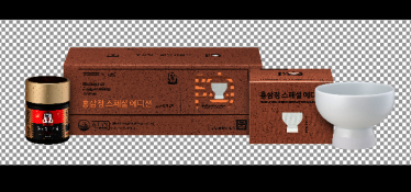 홍삼정스페셜에디션 월백울림잔 110g*2 (스푼 미제공)백화점출고