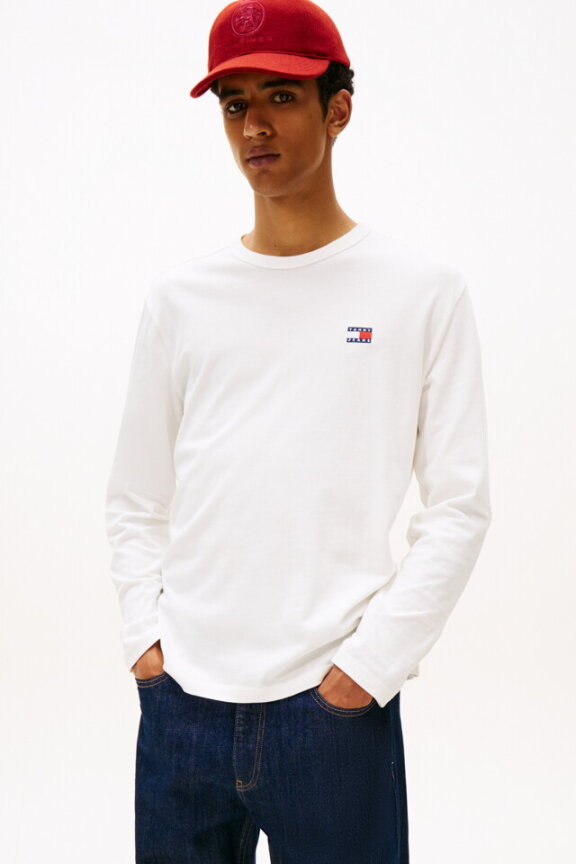 공용 레귤러 핏 배지 티셔츠 T32G7TTO24TMT1YBL 