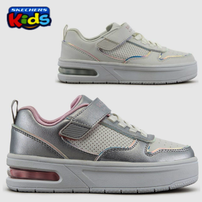 스케쳐스키즈 신발 쿠셔닝 충격흡수 아동화 코트 하이 에어 SK0GDCFY091 092