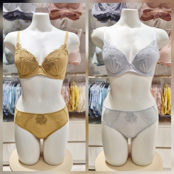 꾸뛰르 2도CC 케미컬 줄자수 브라 햄팬티세트 BR812ABP812AP
