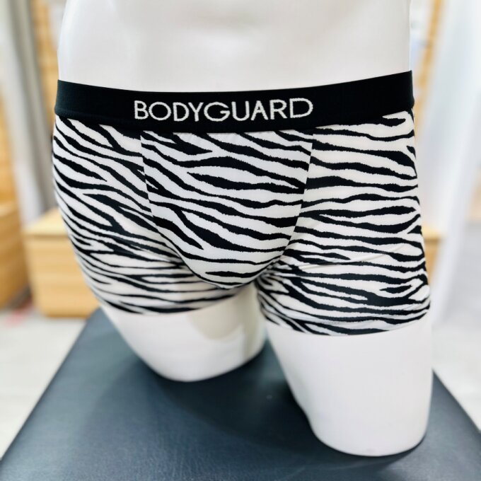 화이트 지브라 레오파드 남자 드로즈 사각팬티 BGMDBB01