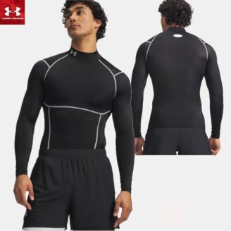 [언더아머]UA HeatGear 엘리트 컴프레션 모크 긴팔(6015385-008)