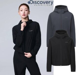 디스커버리 26FW 여성 스트레치 우븐 후드 자켓 DWFJS2064