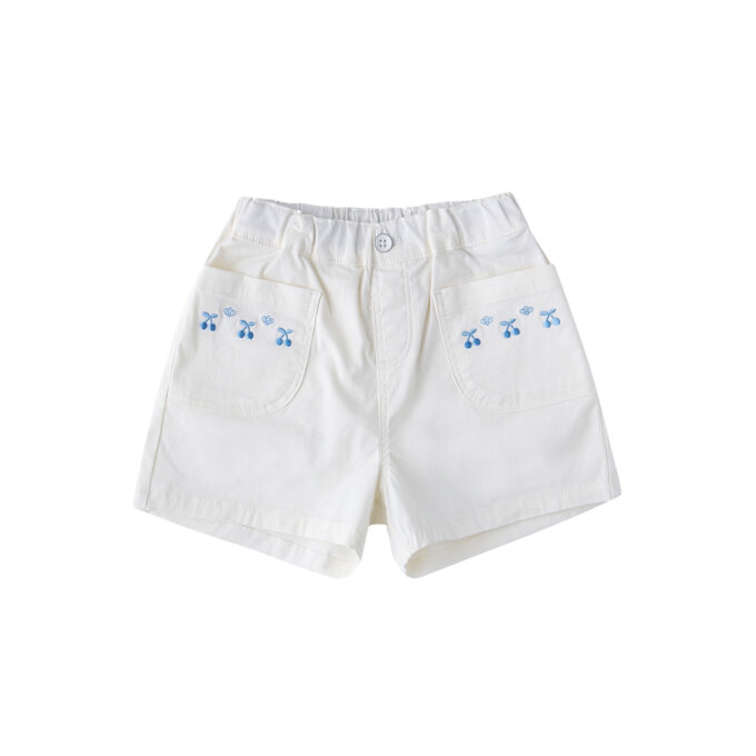 화이트 베이직 쇼츠 반바지 (IV) 2632541250
