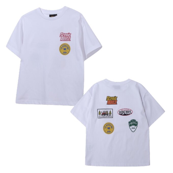 키즈 시닉루트 반팔티 KR2TSU177WH
