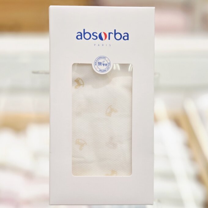 호싱 뱀부 손수건세트 AB2655HC02 화이트(WH)