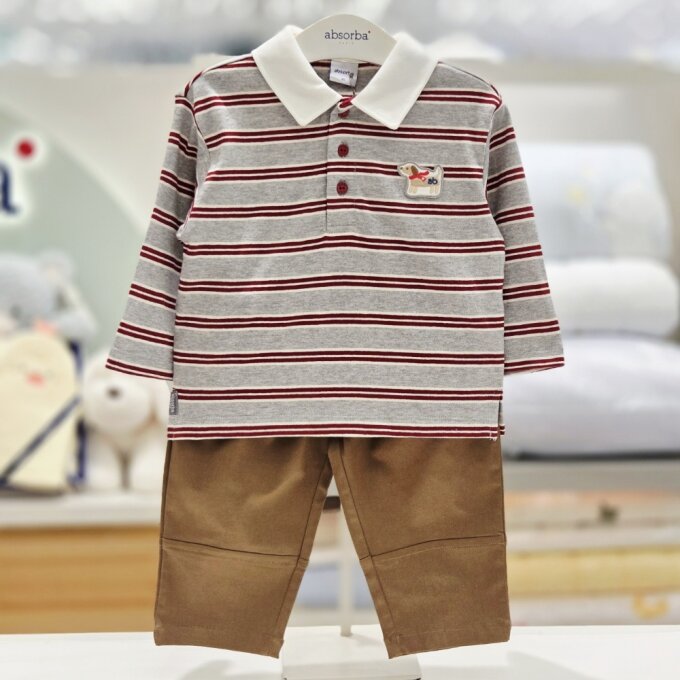 리노 카라 상하복 AB2654SE02 멜란지그레이