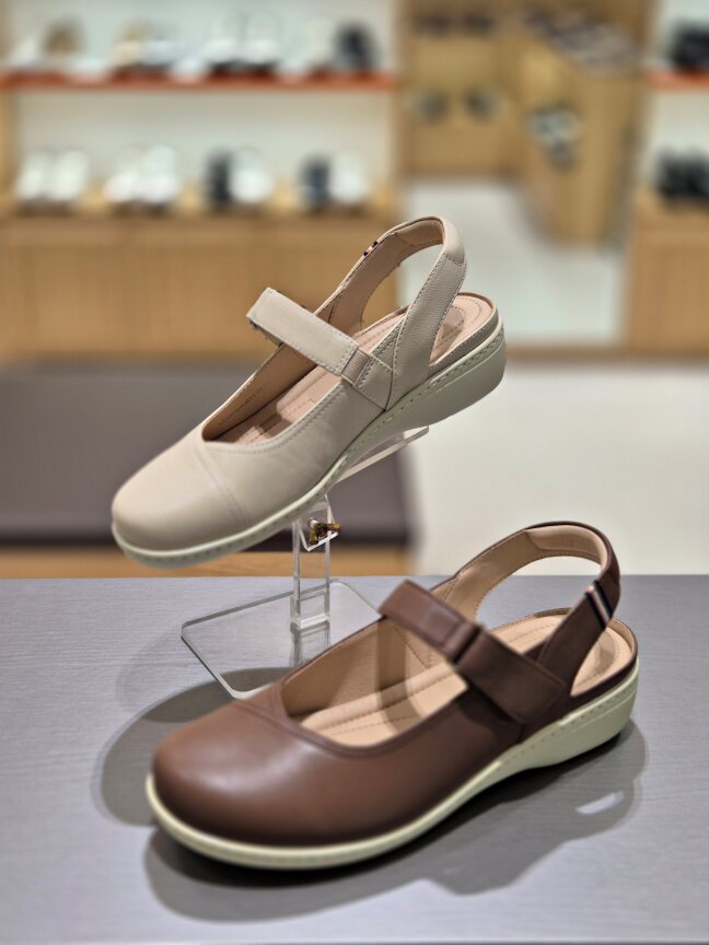 [엘칸토] 여성 염소가죽 캐주얼 오픈 3.5CM LCWO27U613