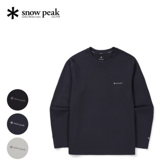 [스노우피크]테이진 델타피크 퀵드라이 긴팔 티셔츠 S26FMTTL22