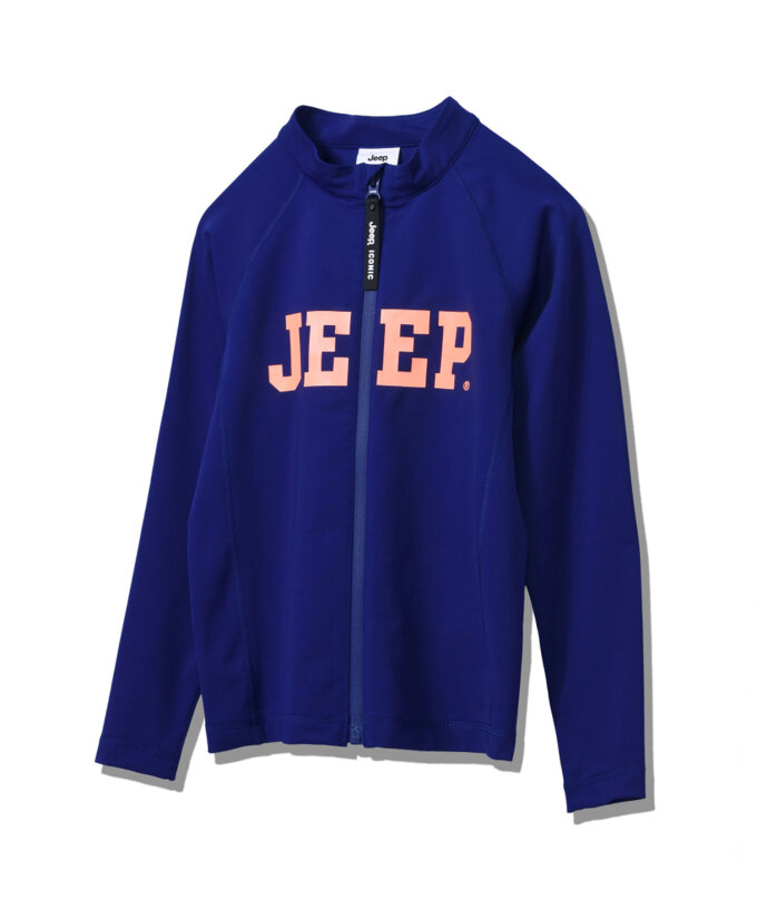 대문자 JEEP 래쉬가드 집업 KP2RGU010(BL)