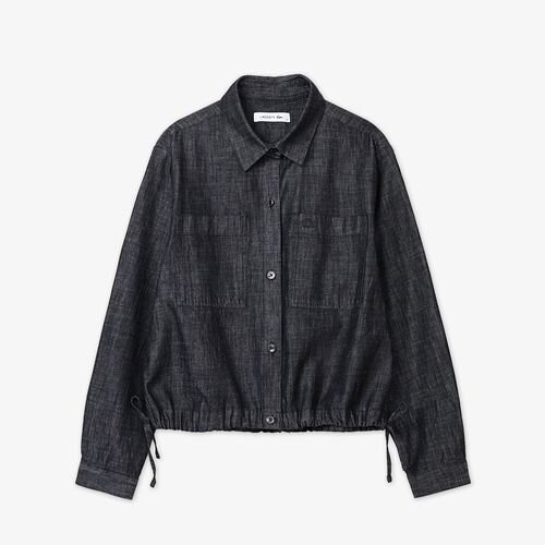 26F/W 라코스테 여성 데님 아우터형 셔츠 CF115E-56N HDE