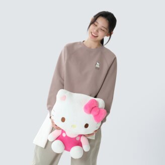 [스노우피크 X 헬로키티] 약기모 여성 맨투맨  S26WWFHT87RP