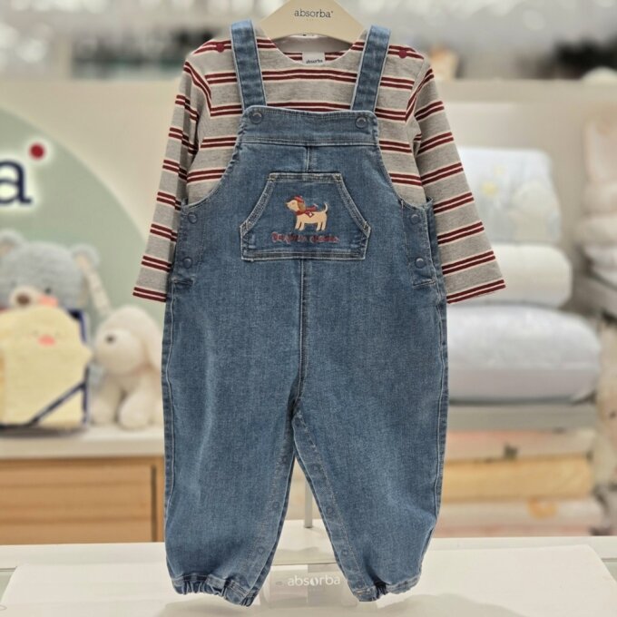 앤디 오버올 상하복 AB2652SE14 멜란지그레이