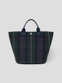 Less Bag_4 체크토트 M - 그린 BE64D3M12M 