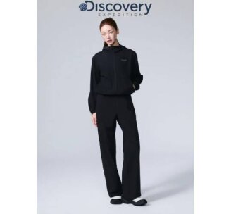 디스커버리 26FW 여성 스트레치 우븐 세미와이드 팬츠 DWPTS2064