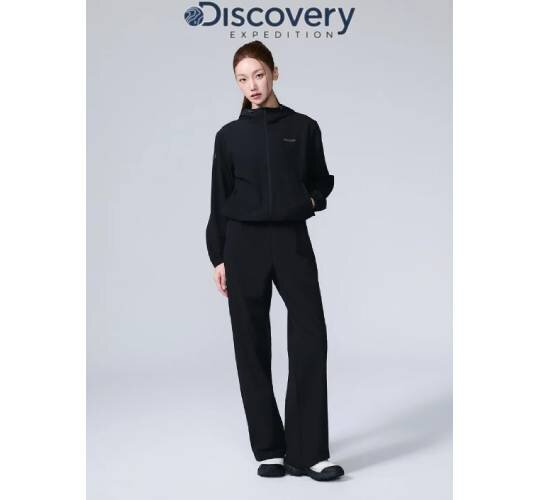 디스커버리 26FW 여성 스트레치 우븐 세미와이드 팬츠 DWPTS2064