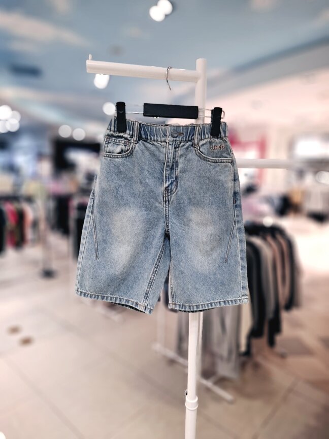 다트 데님 반바지 KR2DPU854 ID