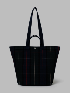 Less Bag_4 체크토트 L - 그린 BE64D3M14M