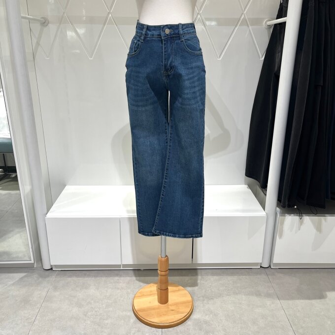 캣워싱 슬림 데님 팬츠 620850