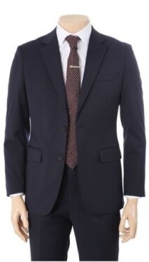 26s/s  다크네이비 솔리드 스트레치 수트(RSAISJ82A)