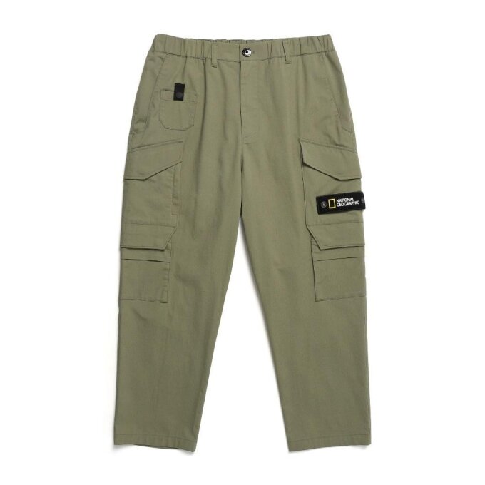남성 필드 테이퍼드 카고 팬츠 LICHEN KHAKI N241MPT040