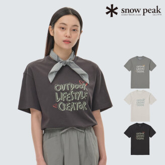 냉감 여성 롱 반팔 티 S24MWFTS73