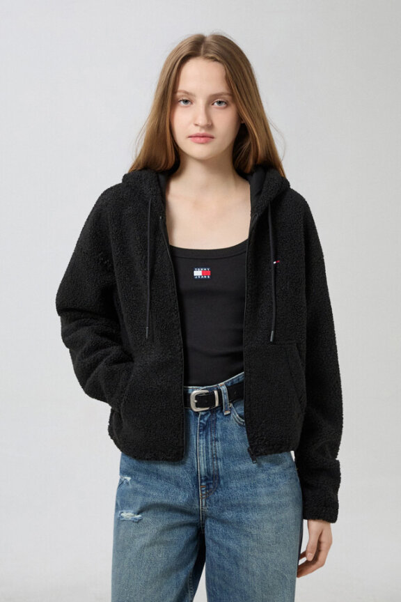 여성 테디 집업 후디 T32G7TJC05TWT1BDS