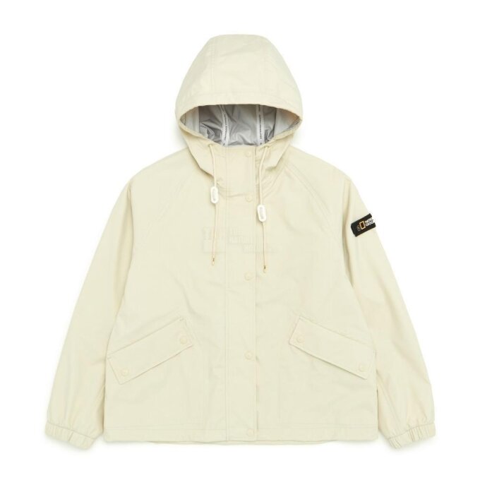여성 마틴1 후드 숏기장 웨더자켓 N231WJP010 (L/BEIGE)