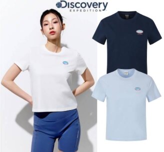 디스커버리 26SS 여성 프레시벤트 보트 와펜 반팔티셔츠 DWRS9S063