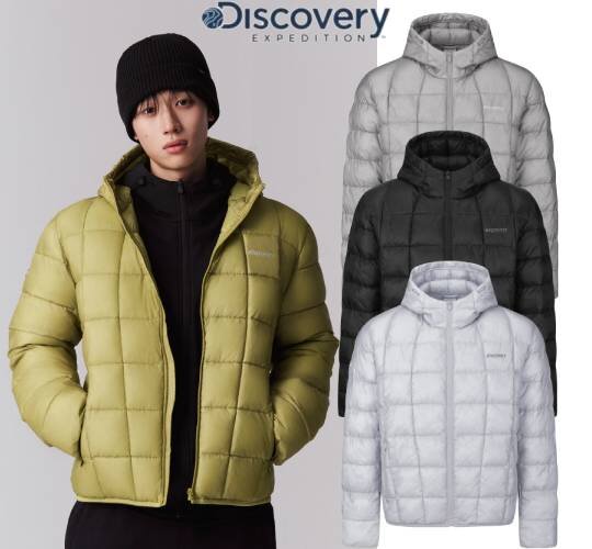 디스커버리 26FW 남성 올버트 후드 경량 패딩자켓 DMPD75066