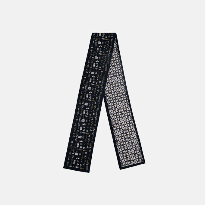 캐논더블 실크 방도 스카프 1ESB019