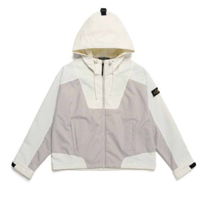 여성 오거스틴 블록킹 점퍼 L/BEIGE N241WJP010